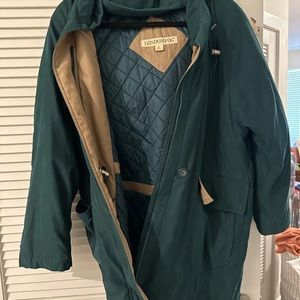 London Fog Winter Coat in Green (Hunter Green) - size M
